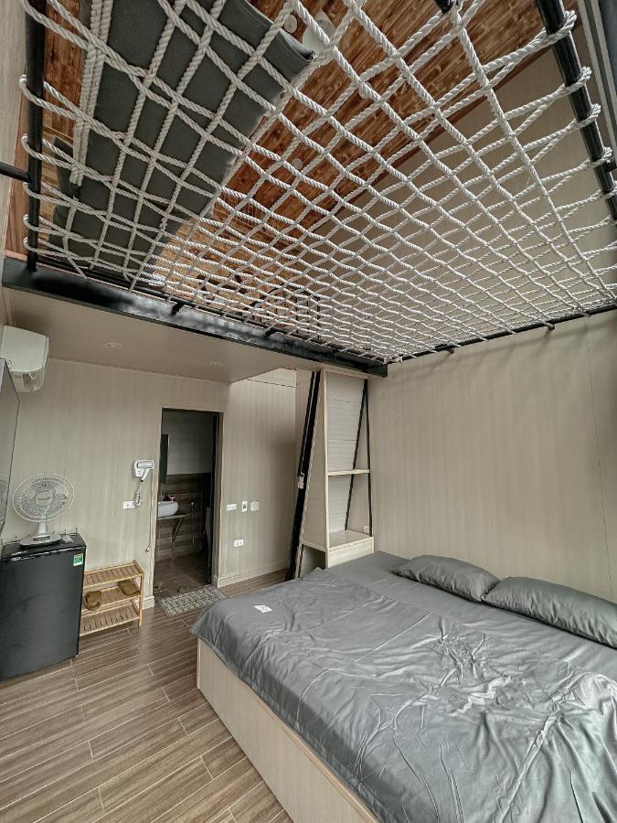 Bách Xanh House. Triangle Bungalow Tam Ðảo Exterior foto